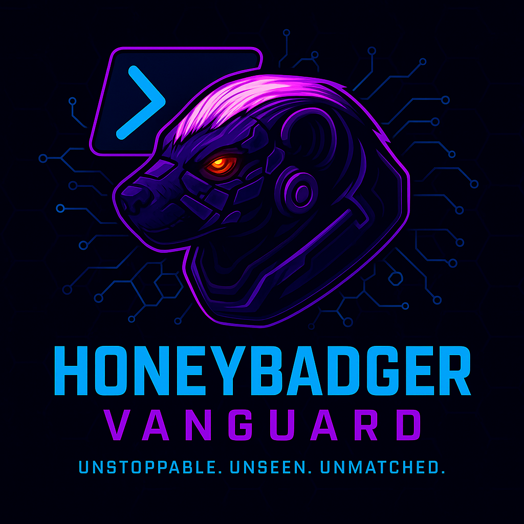 HoneyBadger Vanguard - Unstoppable. Unseen. Unmatched.